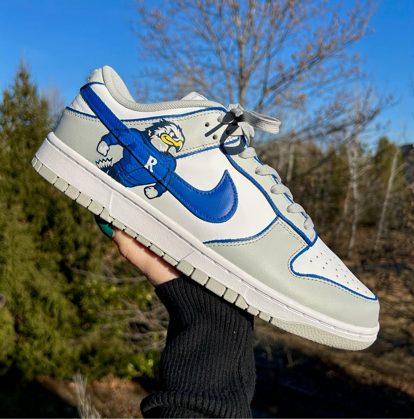 Custom Rockhurst Dunks