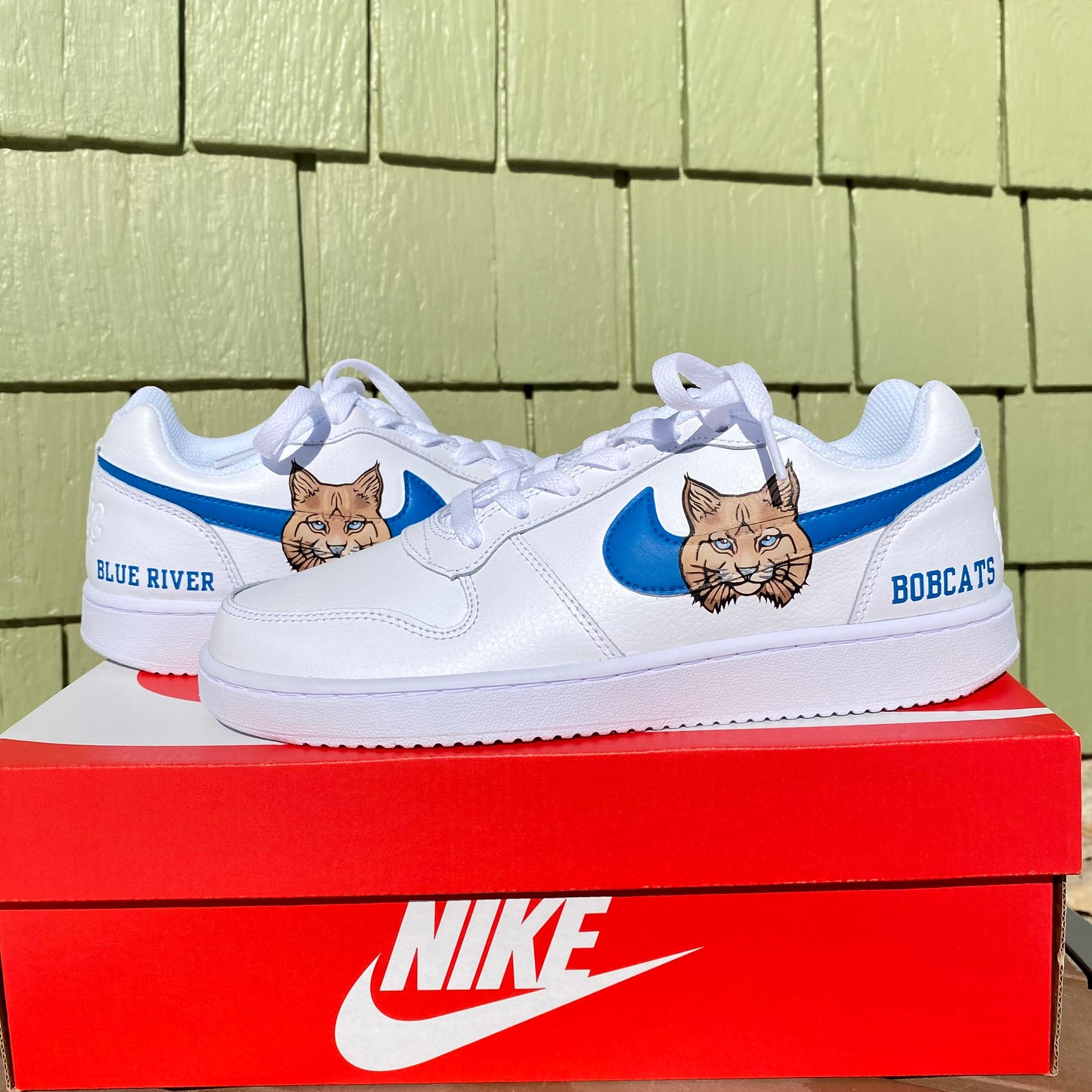 BRE Bobcats Custom Nikes