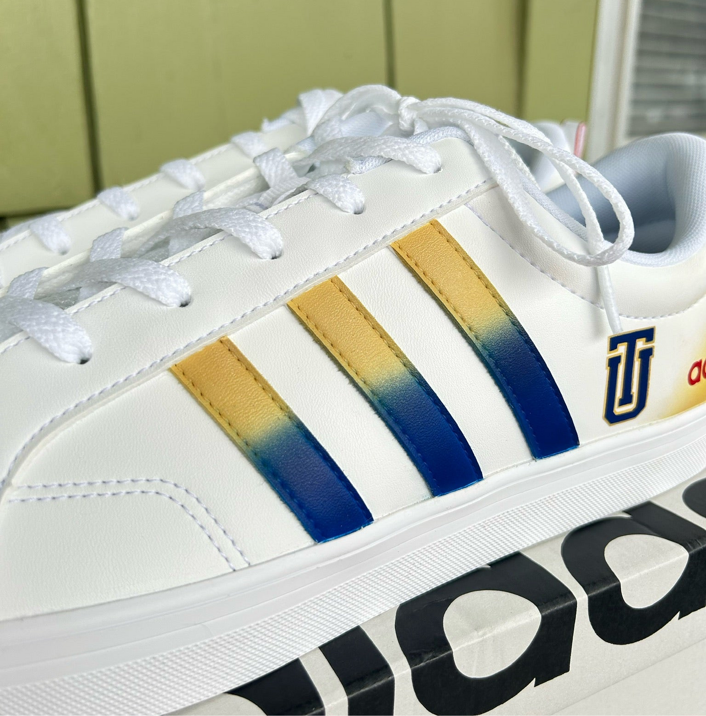 Custom Tulsa Adidas Shoes