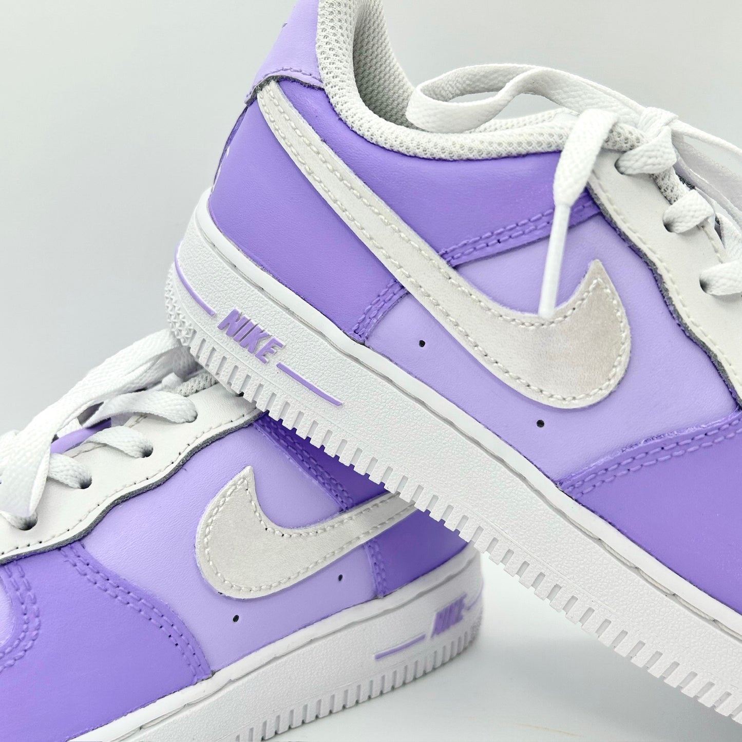Custom Lavender AF1s