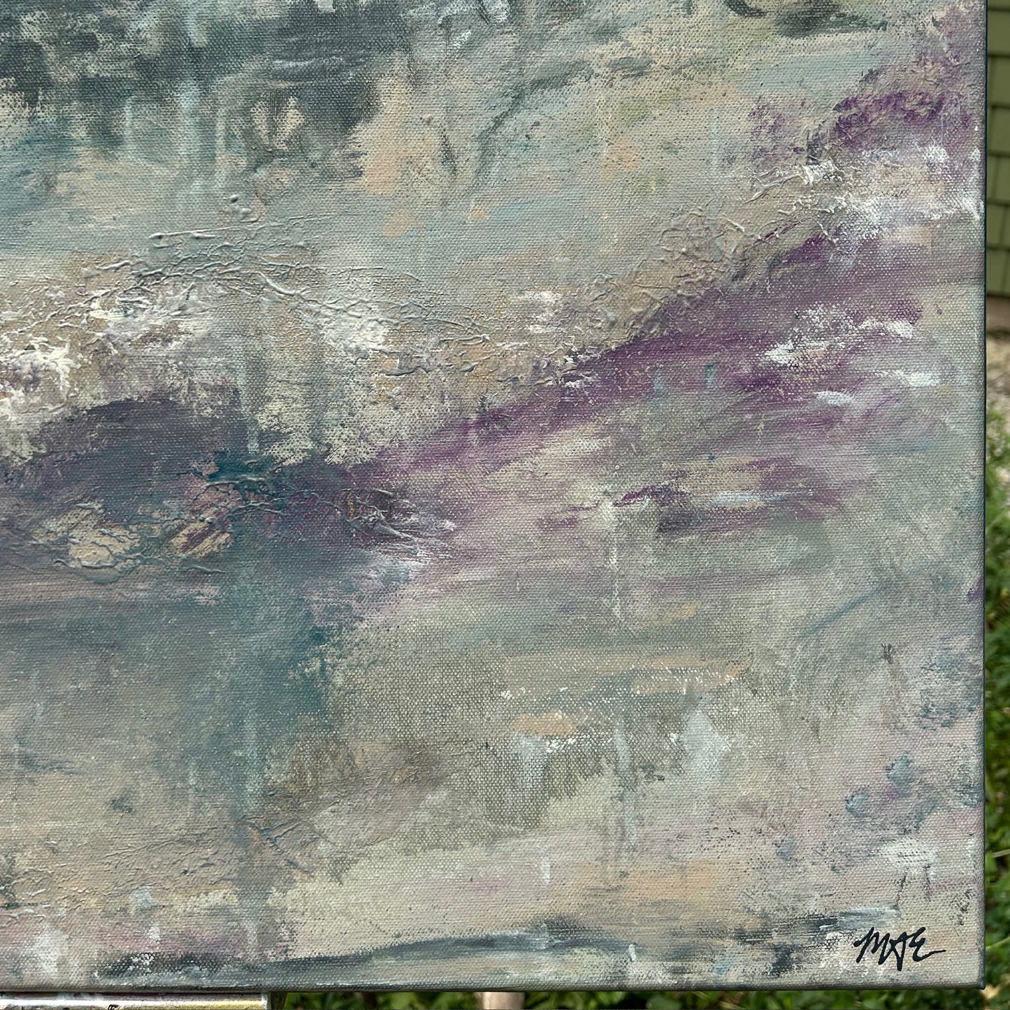 Serenity Textured Painting