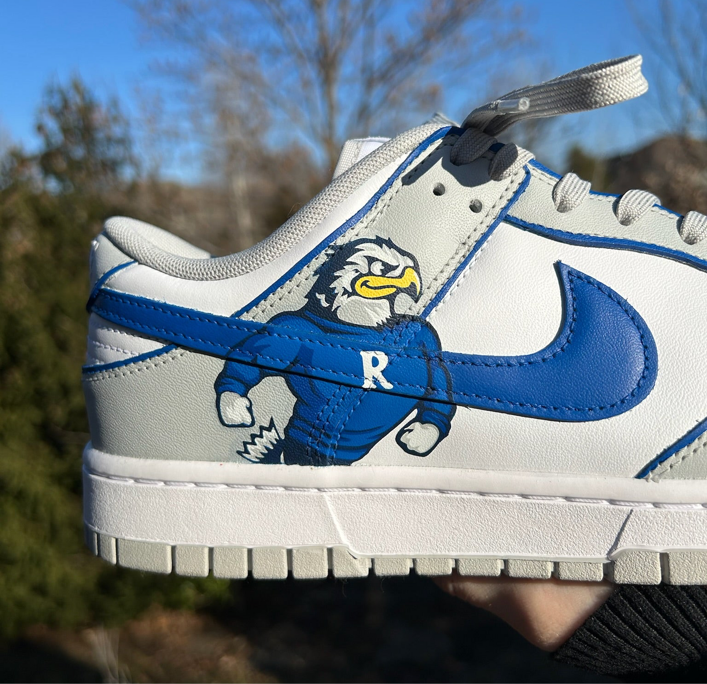 Custom Rockhurst Dunks