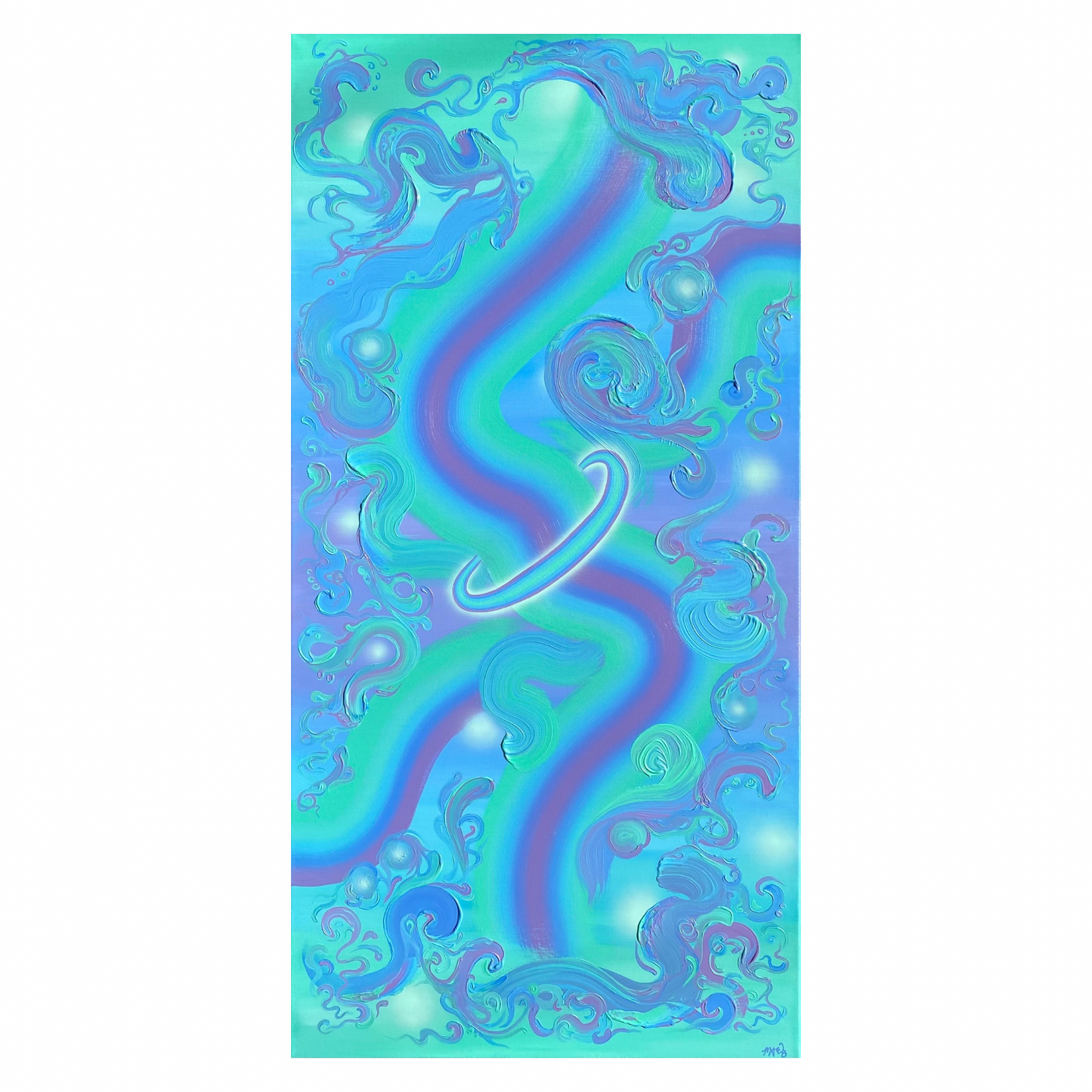 Cosmic Maelstrom Painting