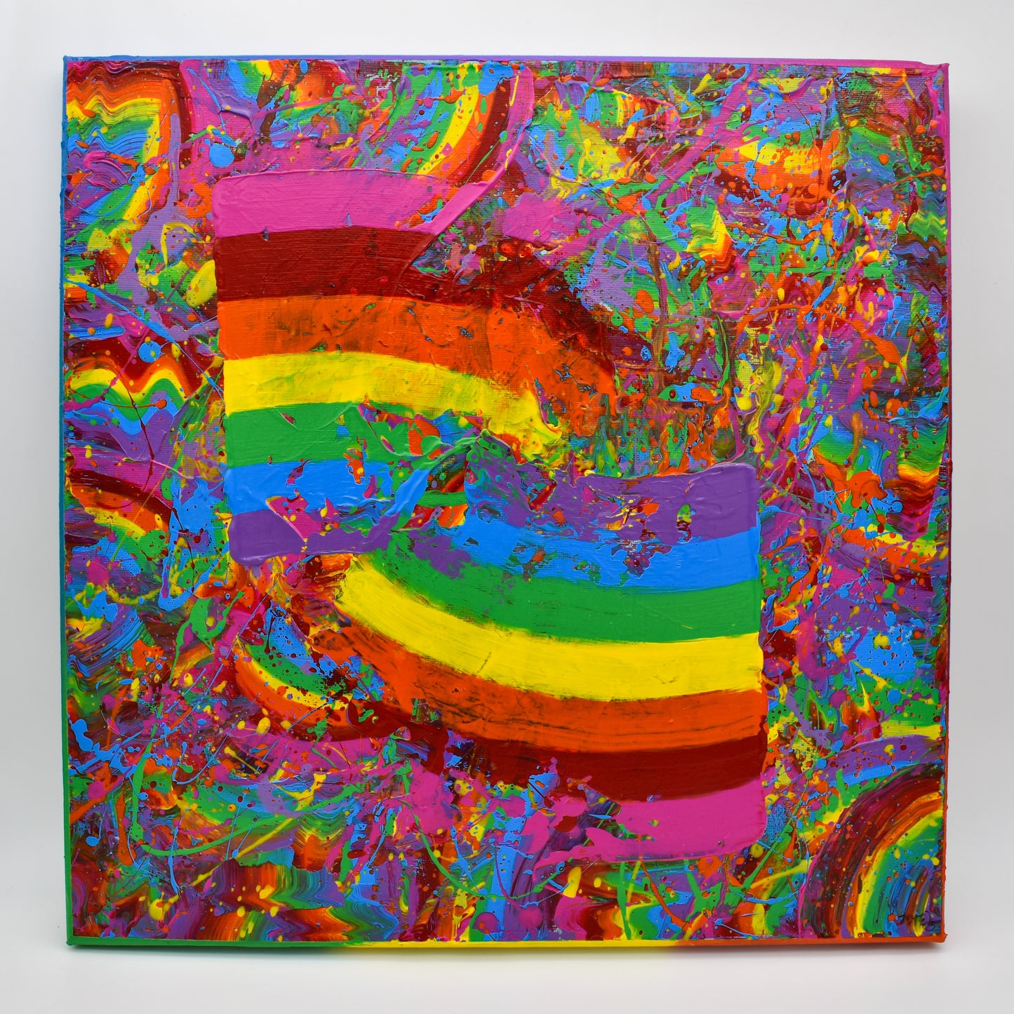 Collision of Color Painting