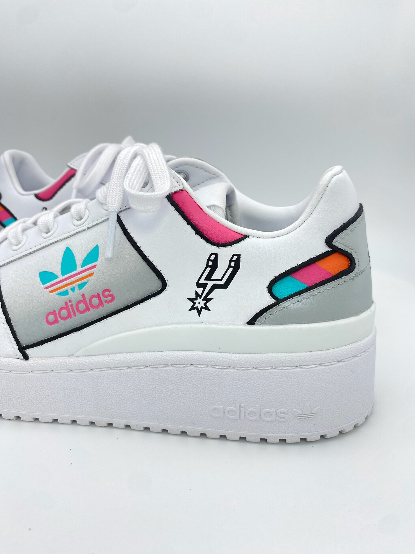 Custom Spurs Adidas Shoes