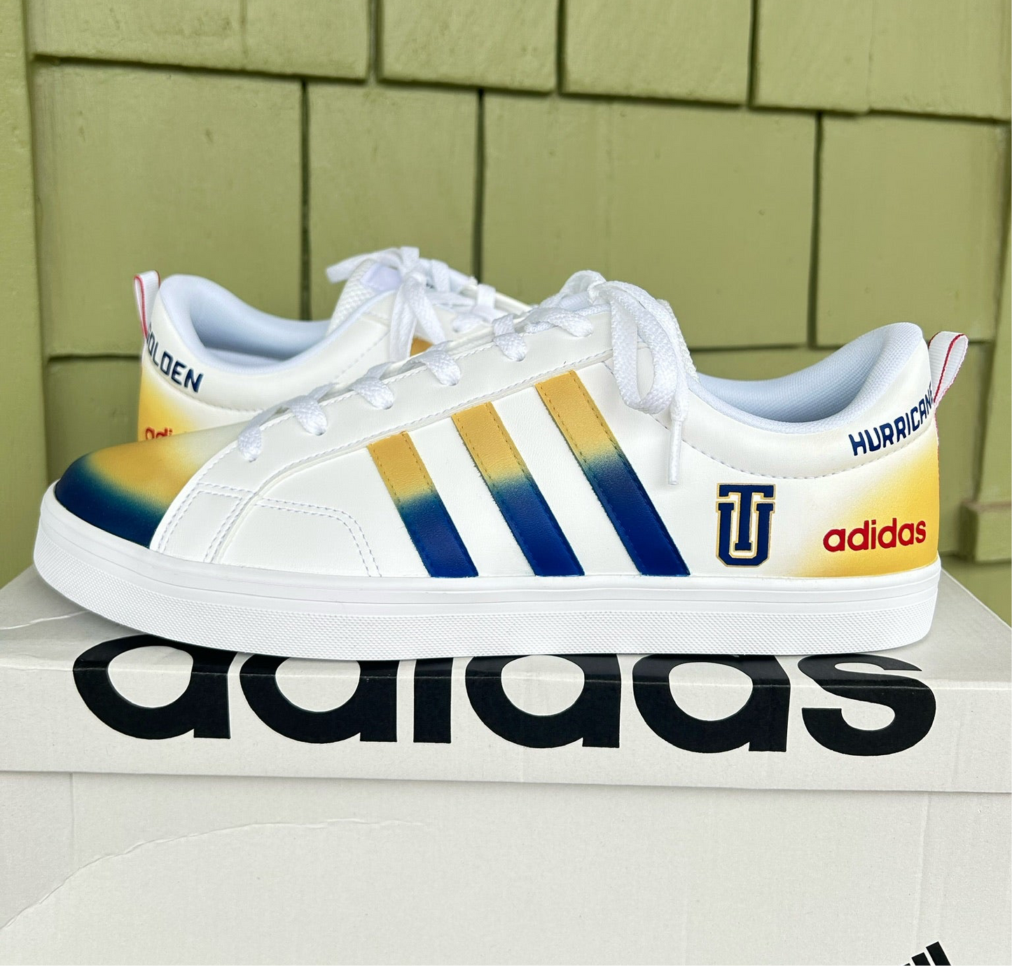 Custom Tulsa Adidas Shoes