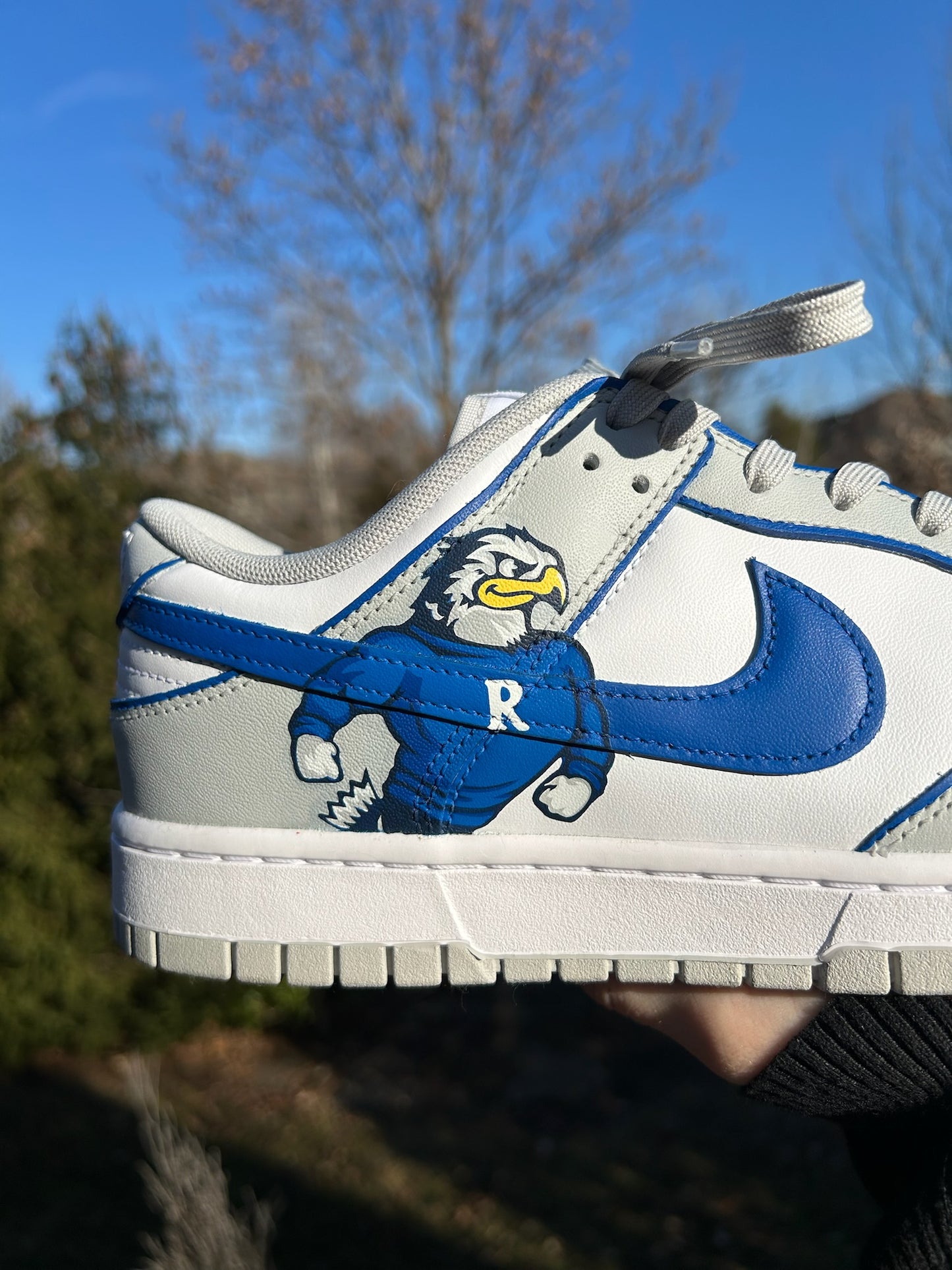 Custom Rockhurst Dunks