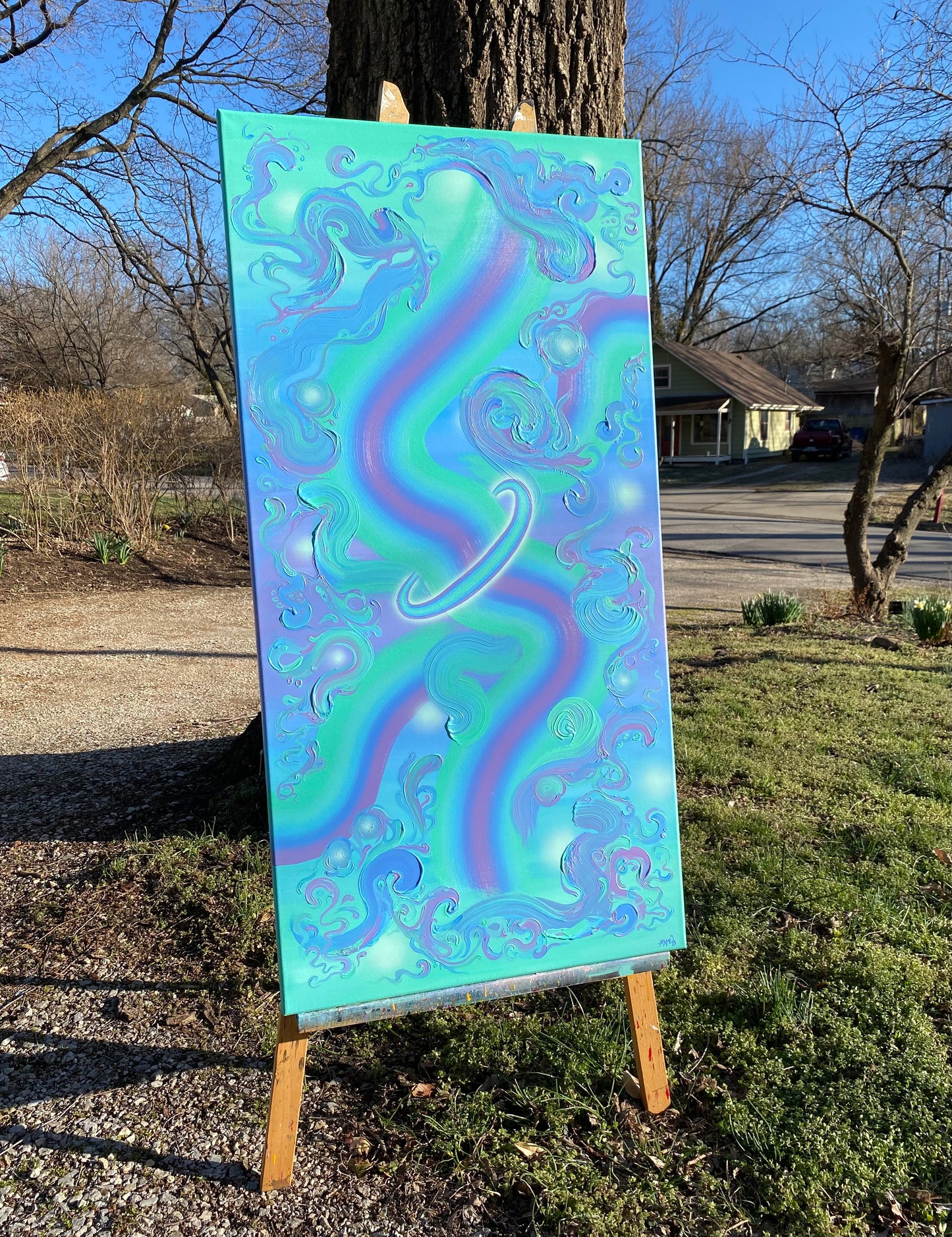 Cosmic Maelstrom Painting