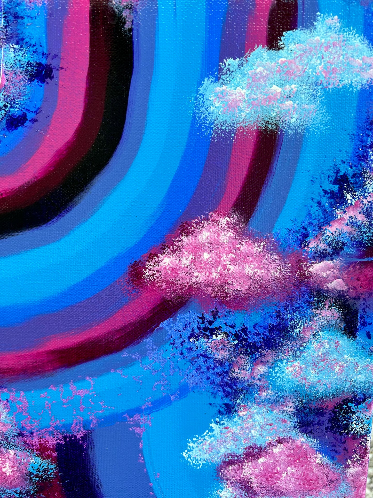 In the Clouds Painting
