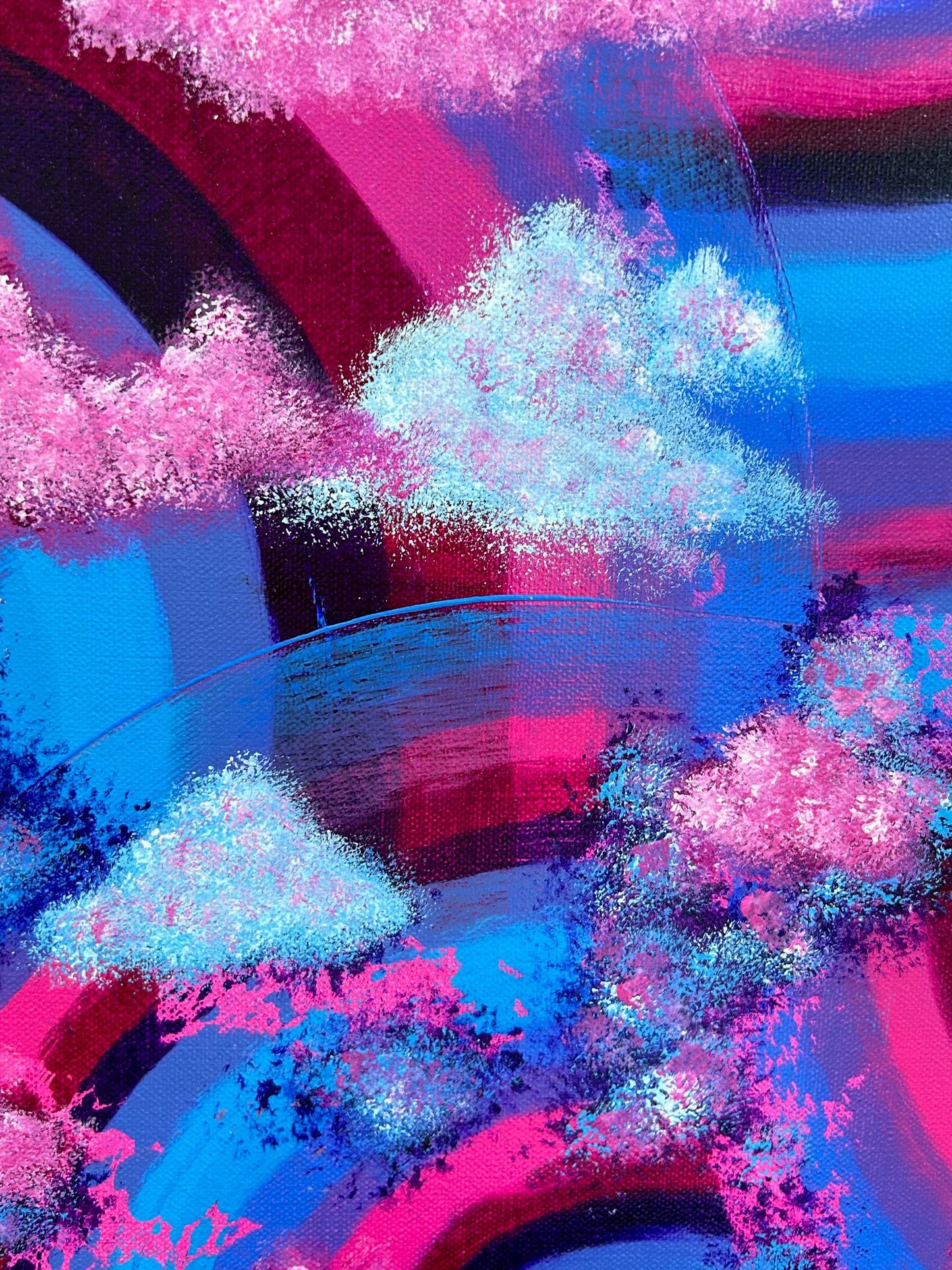 In the Clouds Painting