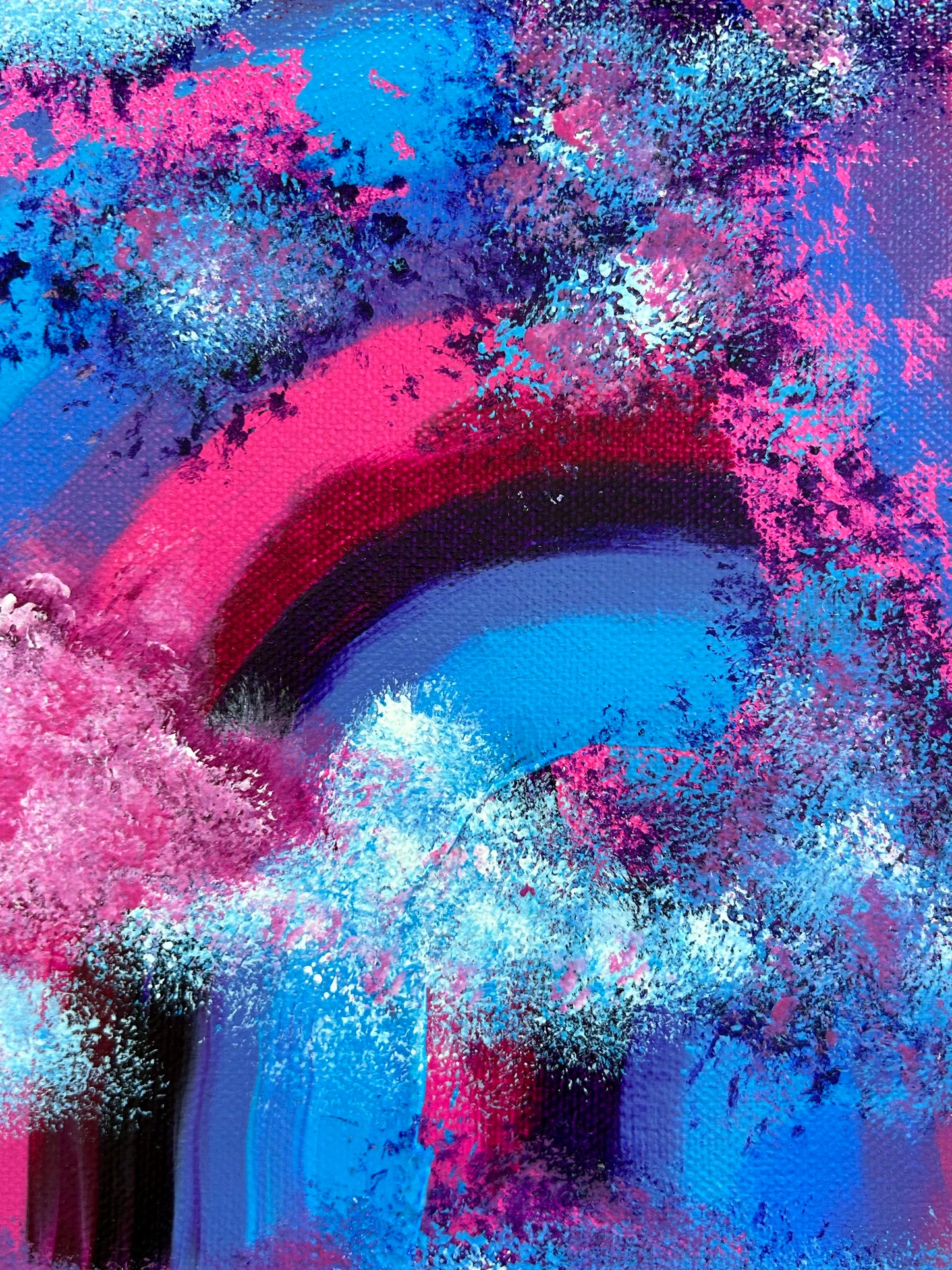 In the Clouds Painting