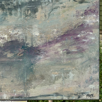 Serenity Textured Painting