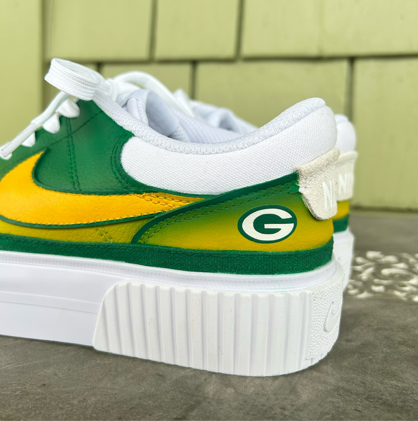 Custom Packers Nikes