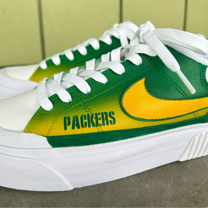 Custom Packers Nikes