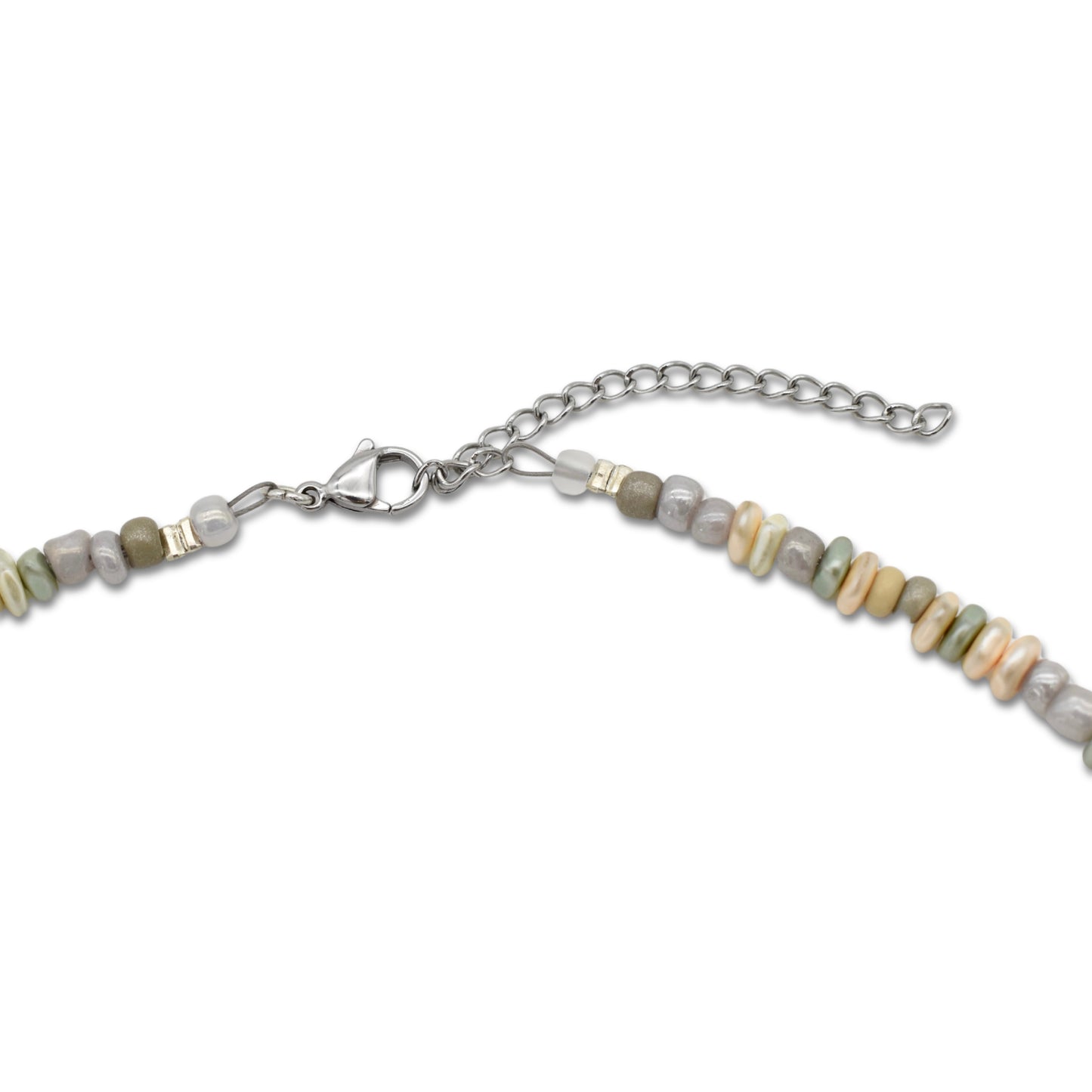 Spike Stone Beaded Necklace