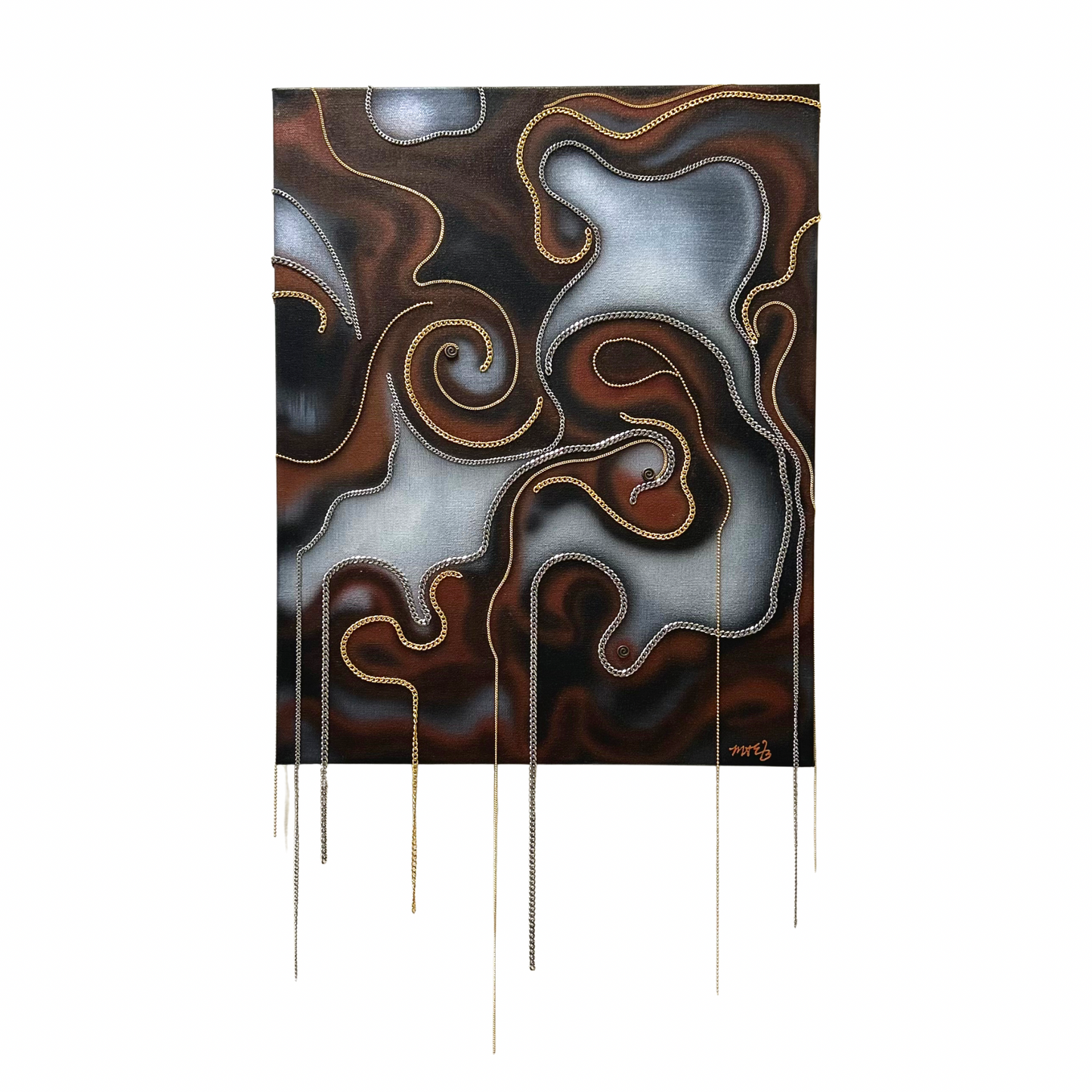 Worlds Colliding Painting