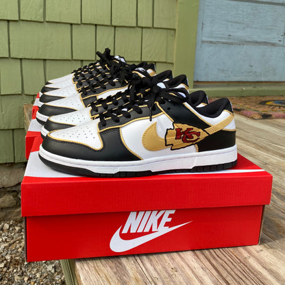Custom KC Chiefs Dunks