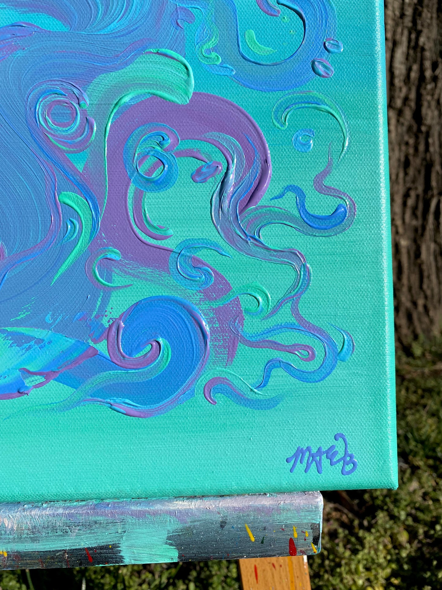 Cosmic Maelstrom Painting