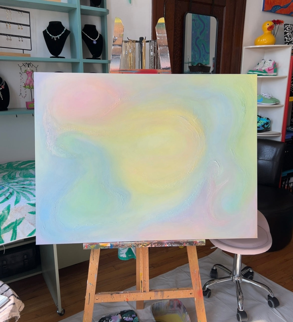 Morning S. Portrait Painting