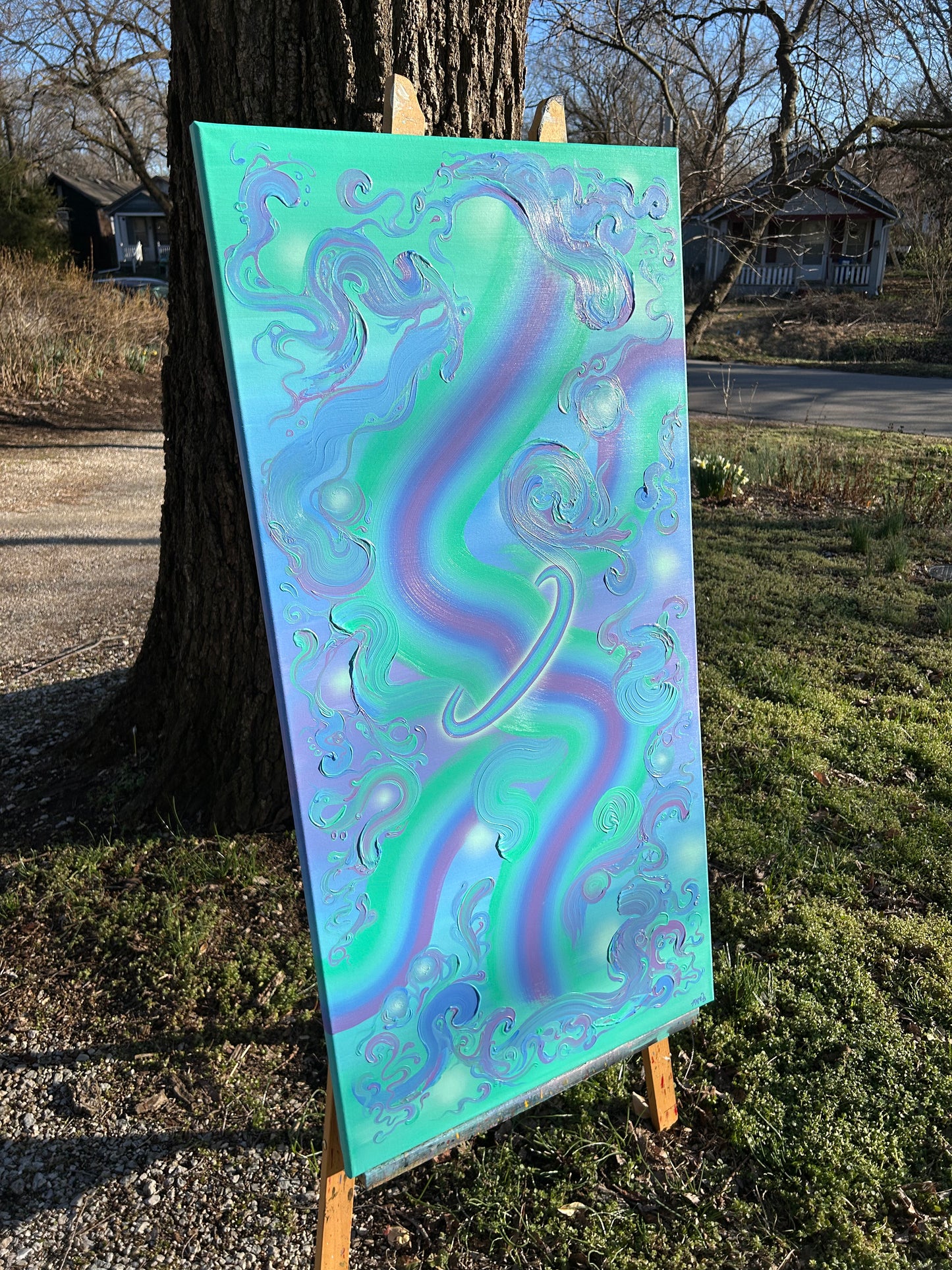 Cosmic Maelstrom Painting