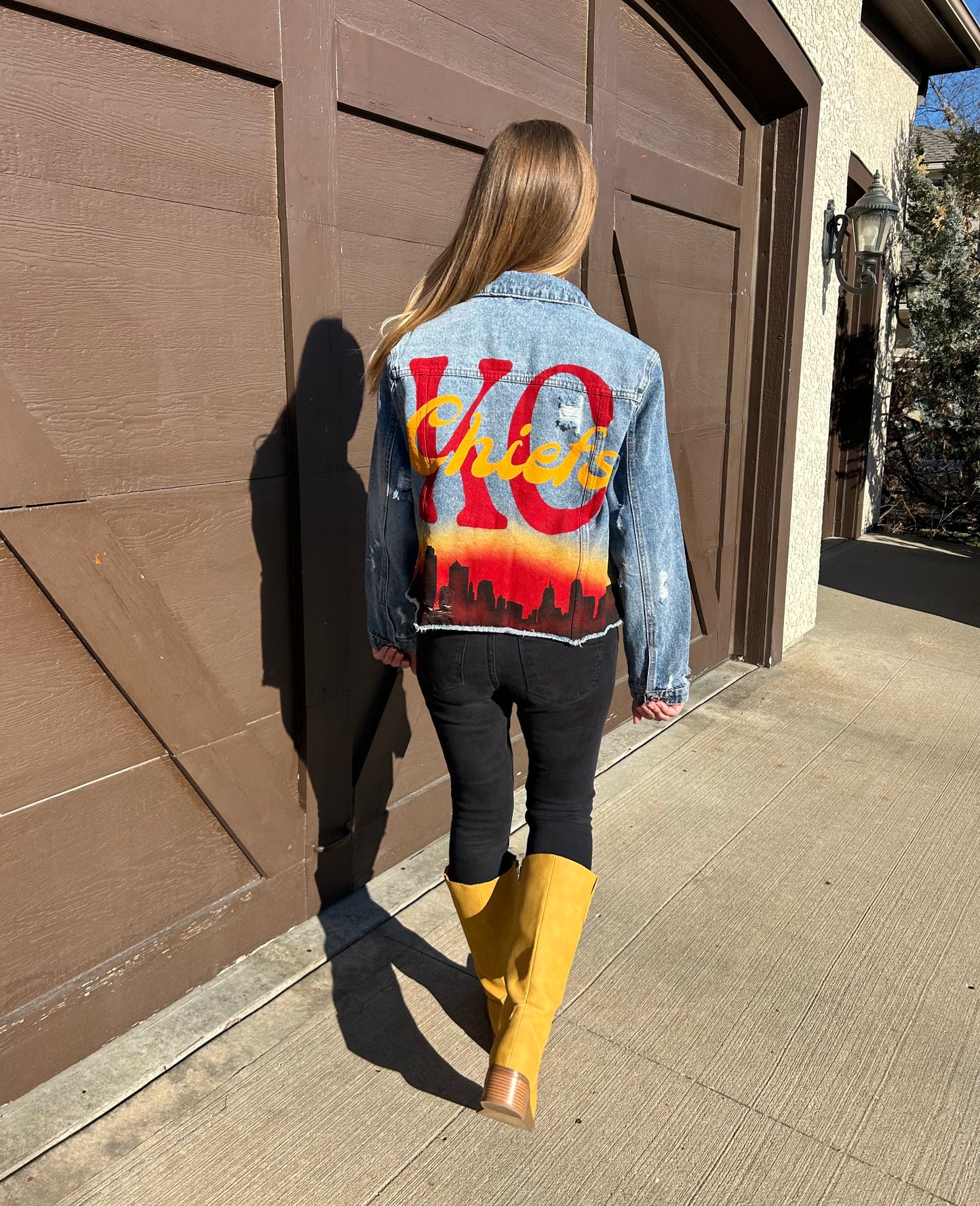 Custom KC Chiefs Jacket